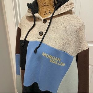 Morgan Wallen Patchwork Hoodie